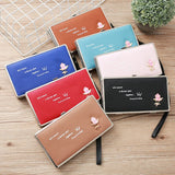 Rose Ladies Wallet Large Capacity Clutch Bag
