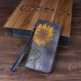 RFID Blocking Women's Wallet with Phone Pocket