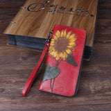 RFID Blocking Women's Wallet with Phone Pocket