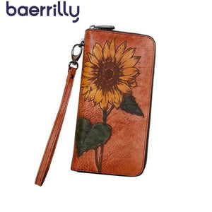 RFID Blocking Women's Wallet with Phone Pocket