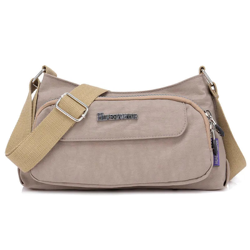Waterproof Nylon Pocket Bag Casual Crossbody Bag