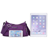 Waterproof Nylon Pocket Bag Casual Crossbody Bag