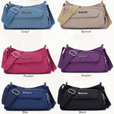 Waterproof Nylon Pocket Bag Casual Crossbody Bag