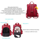 Waterproof Oxford Backpack for Women, 15.6" Laptop College Schoolbag