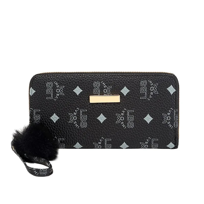 Women's Zipper Purse Large Capacity Wallet