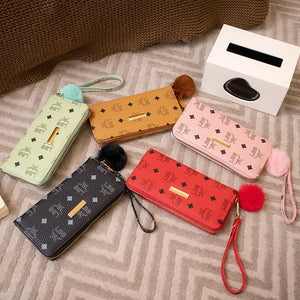 Women's Zipper Purse Large Capacity Wallet