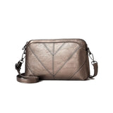 Embroidered Shoulder Bag Double Pouch Lady Bag