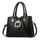 PU Leather Women's Shoulder Bag Solid Big Bag