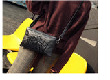 Rivet Shoulder Bag with Zipper for Women Envelope Clutch