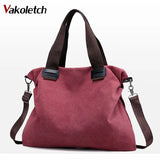 Canvas Messenger Bag for Women Spring Shoulder Handbag KL432