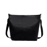 Ladsoul Large Capacity Crossbody Bag Female Travel Handbag Solid PU Leather