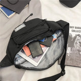 Ladsoul Hip Hop Bags High Outdoor Big Belt Waist Packs Large Capacity Waist Bag