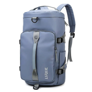 Ladsoul Large Capacity Printed Beach Travel Backpack Women's Bag