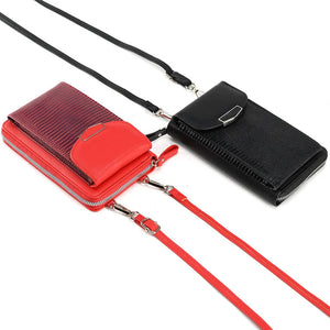 Lady Bag Snake Pattern Women's Crossbody Bag Multi-function Small Bag