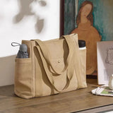 Canvas Backpack Large Commuter Bag Rucksack for Women