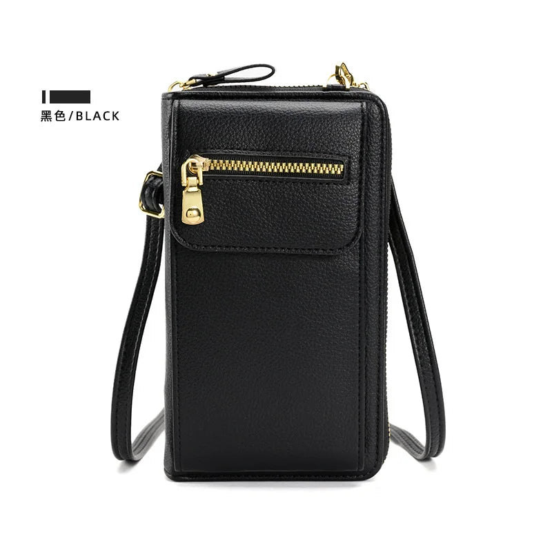 Cross-body Phone Bag Women's Flap Zero Purse One-shoulder Diagonal Bag