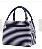 Lady Cartoon Waterproof Insulated Lunch Bag with Aluminum Foil