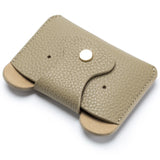 Lady Change Purse Short Wallet Card Bag Leather Mini Purse