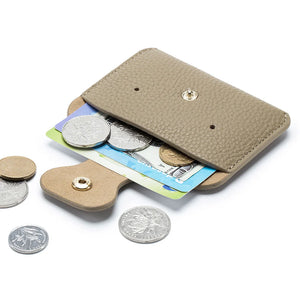 Lady Change Purse Short Wallet Card Bag Leather Mini Purse