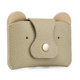 Lady Change Purse Short Wallet Card Bag Leather Mini Purse