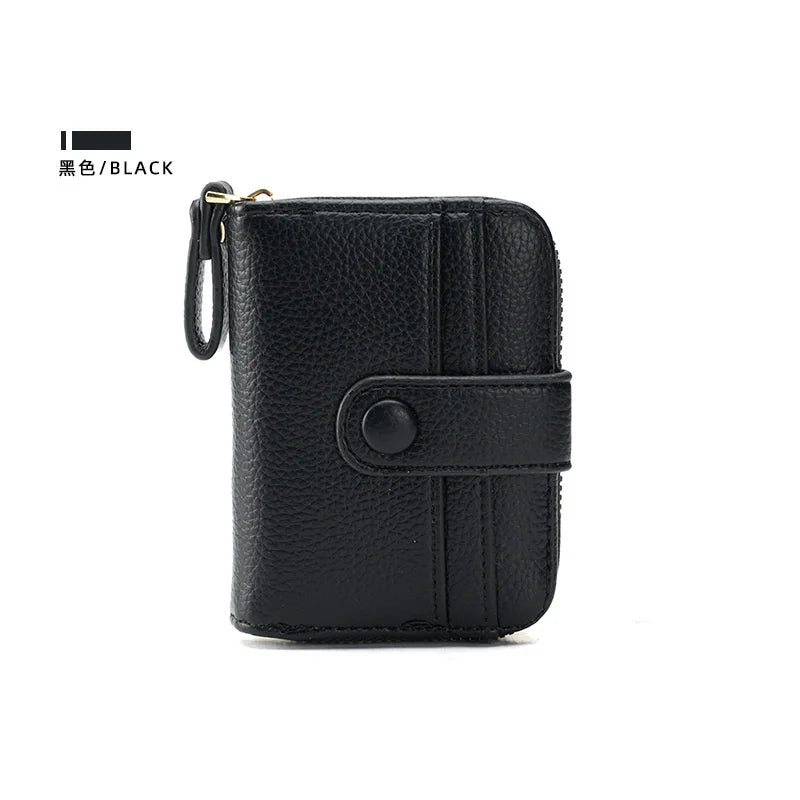 Lady Coin Purse Woman Small Wallet Card Bag Short Zipper Wallet