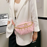 Lady Denim Waist Bag Clutch Female Belt Bags Fanny pack High Ladies Crossbody Ch
