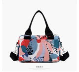 Lady Nylon Print Shoulder Handbags Crossbody Tote Square Bags