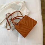 Women Felt Shoulder Bag Casual Portable Clutch Purse Handbags