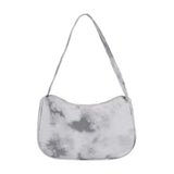 Japanese Style Lady Handbag Shoulder Bag Nylon Clutch Zipper Purse