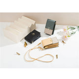 Lady Leather Small Crossbody Shoulder Bag with Cell Phone Pocket