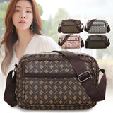Lady Letter Pattern Shoulder Bag Women Chain Crossbodybag