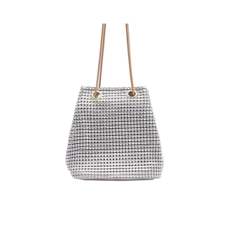 Rhinestone Chain Shoulder Bag Large Capacity