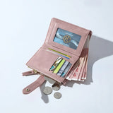 Lady Purse PU Leather Coin Purse Card Bag Wallet Female Credit Card Holder