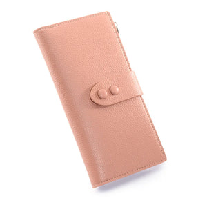 Women's Long Wallet Coin Purse Banknote Pocket Card Holder