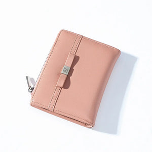 Lady Purse Women's Wallet Short Bowknot Student Wallet
