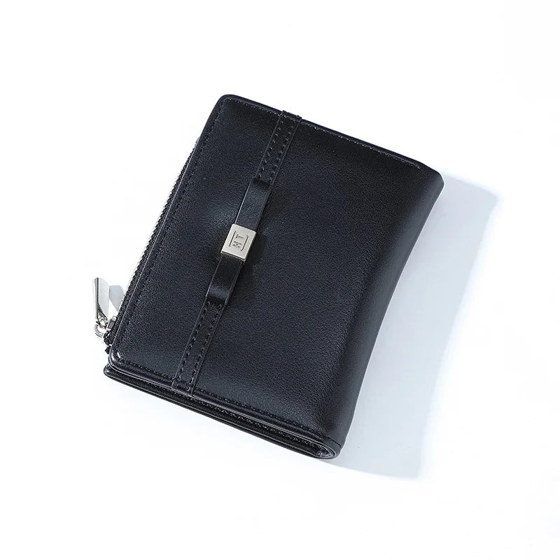 Lady Purse Women's Wallet Short Bowknot Student Wallet