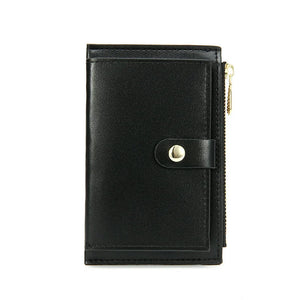 Lady Short Wallet PU Leather Clutch Bags Card Holder