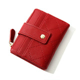 Short Wallets PU Leather Female Purses Card Holder Wallet
