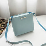 Lady Shoulder Messenger Bag Mini Zipper Small Square Bag Year Gift Bag