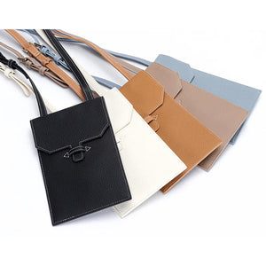 Crossbody Phone Bag Lady Small Cow Leather Women Shoulder Bag