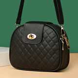Lady Small Square Bag Diamond Three-layer Shoulder Crossbody Messenger Bag
