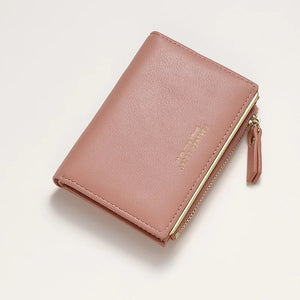 Lady Short Wallet Zipper Bag Card Holder Purse For Girl