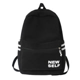Lady Nylon Laptop Teen College Backpack Women School Bag