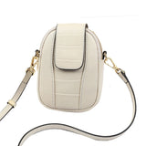 Mini Cross Body Handbag with Eco Friendly Hardwares & Snake Pattern