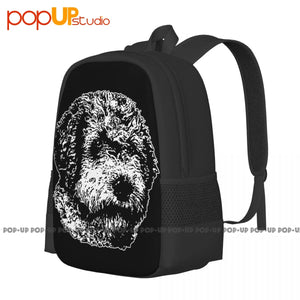 Lagotto Romagnolo Graphic Backpack Large Capacity Print Eco Friendly