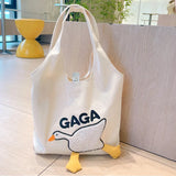 Furry Duck Shoulder Bag for Women
