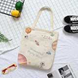 Landscape Canvas Bag Female Small Shoulder Handbag Large Capacity