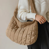 Landsoul Autumn Large-Capacity Dumpling Bag Crossbody Shoulder Bag