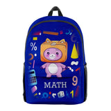 Lankybox 3D Backpack Oxford School Bag Teenager Girl Child Travel Bag