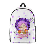 Lankybox 3D Backpack Oxford School Bag Teenager Girl Child Travel Bag